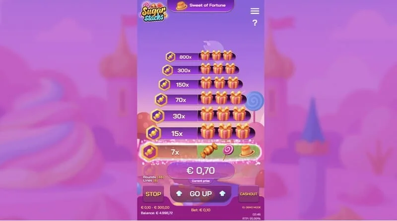 Sugar Stacks - दस पेस्ट्री स्तरों वाला एक मीठा टावर